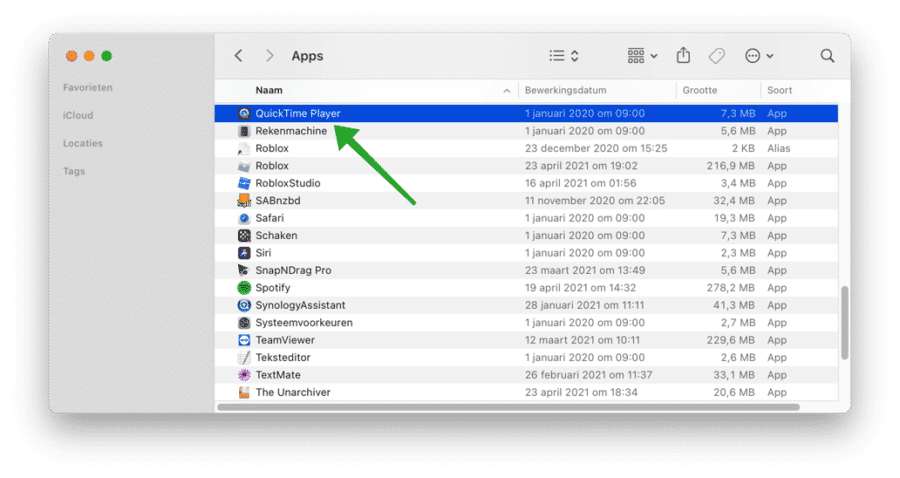 quicktime app for mac