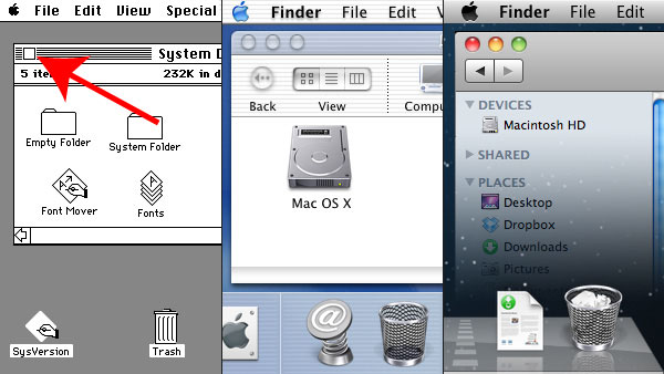 mac os x buttons for windows 7